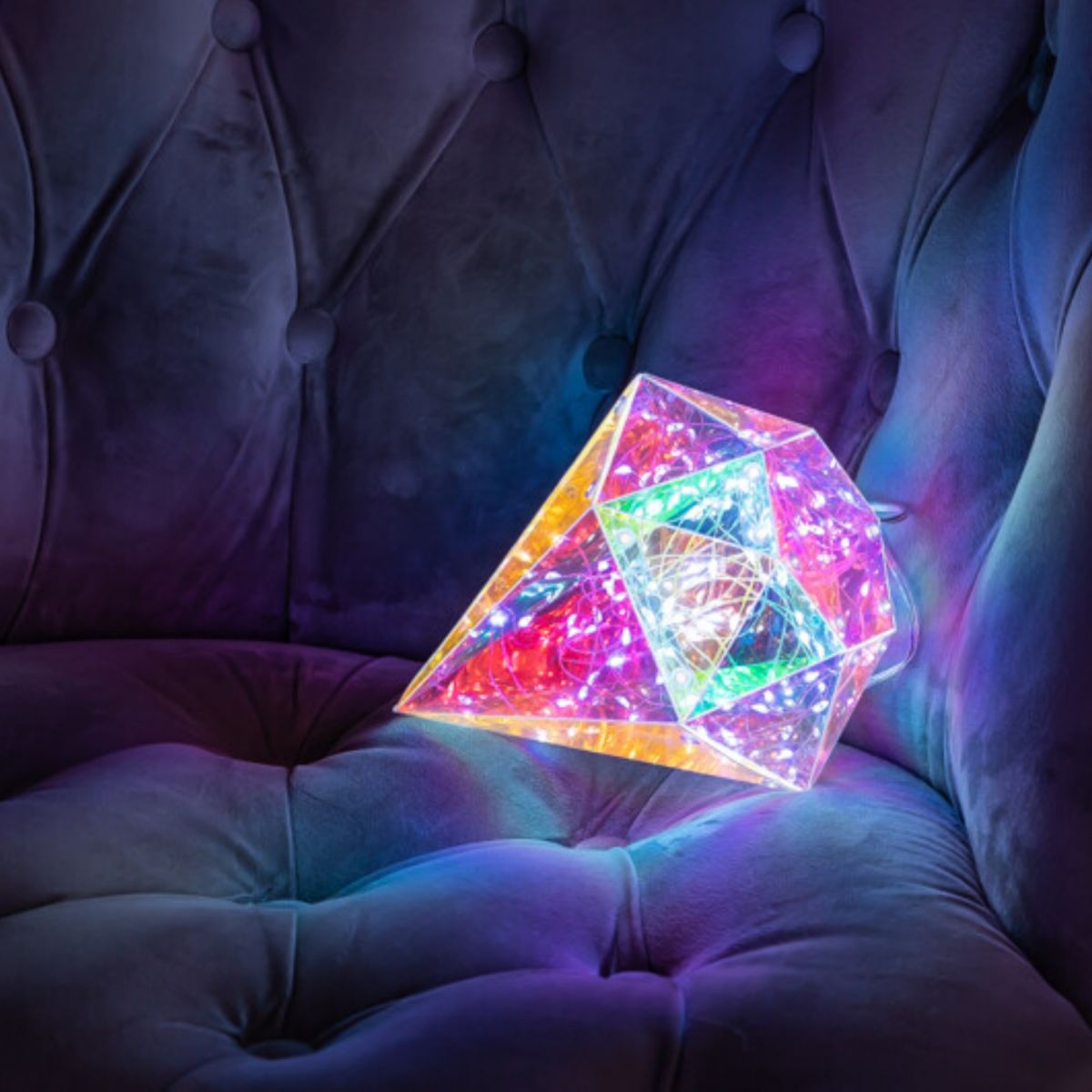 Светильник декоративный Брильянт на батарейках Uniel ULD-R507 3АА DIAMOND UL-00011057