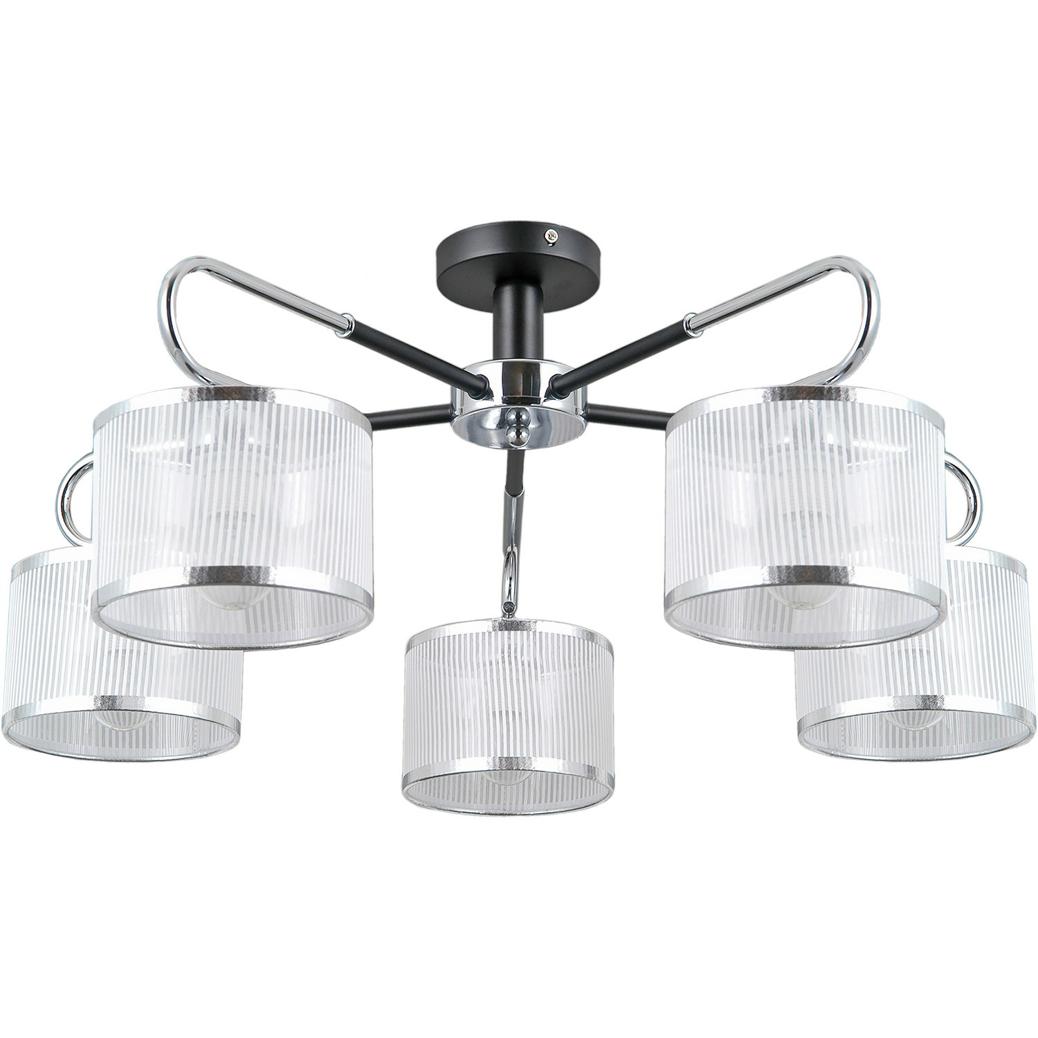 Люстра на штанге Illumico IL0384-5CSQ-79 CR BK