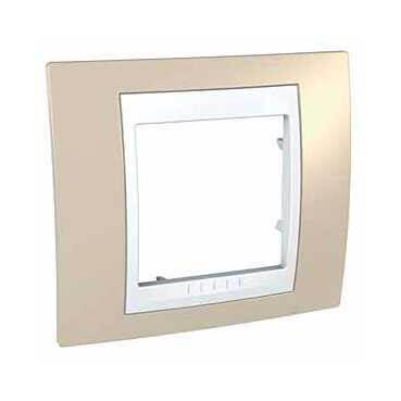 Рамка 1-постовая Schneider Electric Unica Хамелеон MGU6.002.867