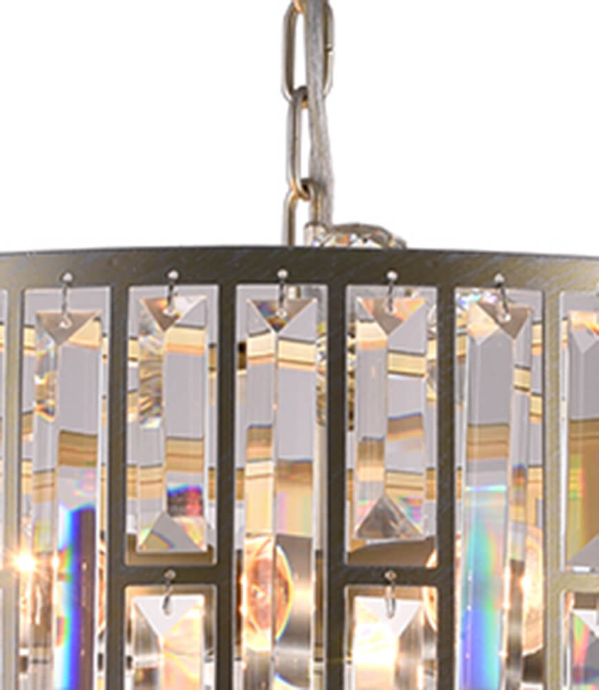 Подвесная люстра Lumien Hall Кароль 0003/5P-SRGD-CL