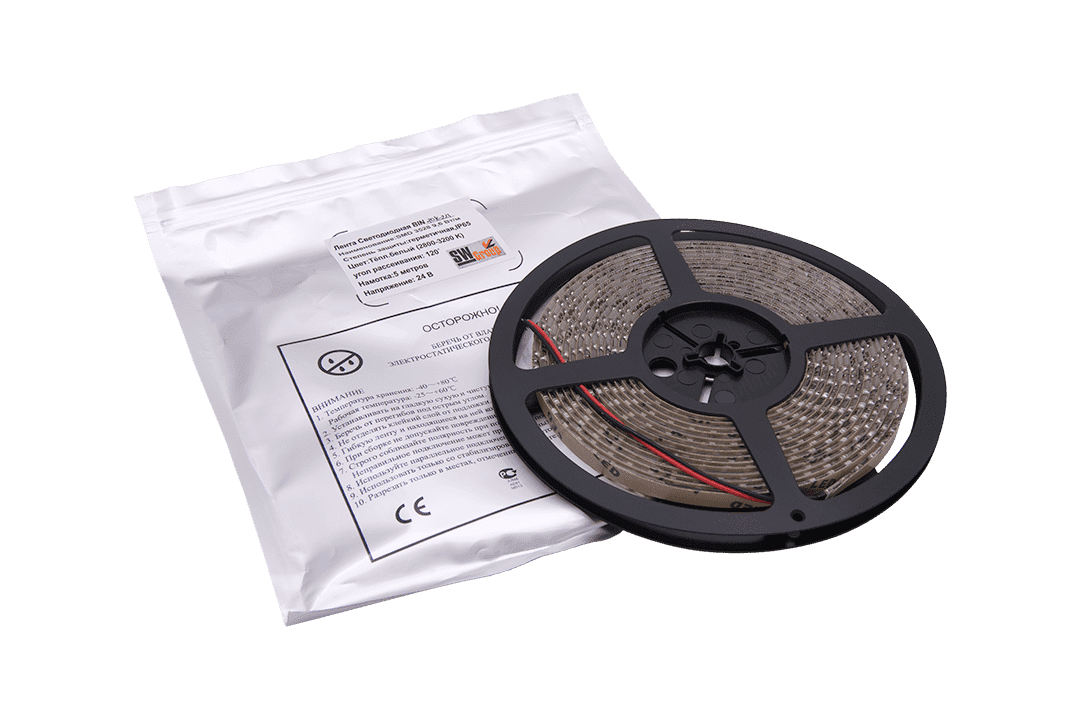 Светодиодная лента SWG SWG3120-24-9.6-WW-65 002125