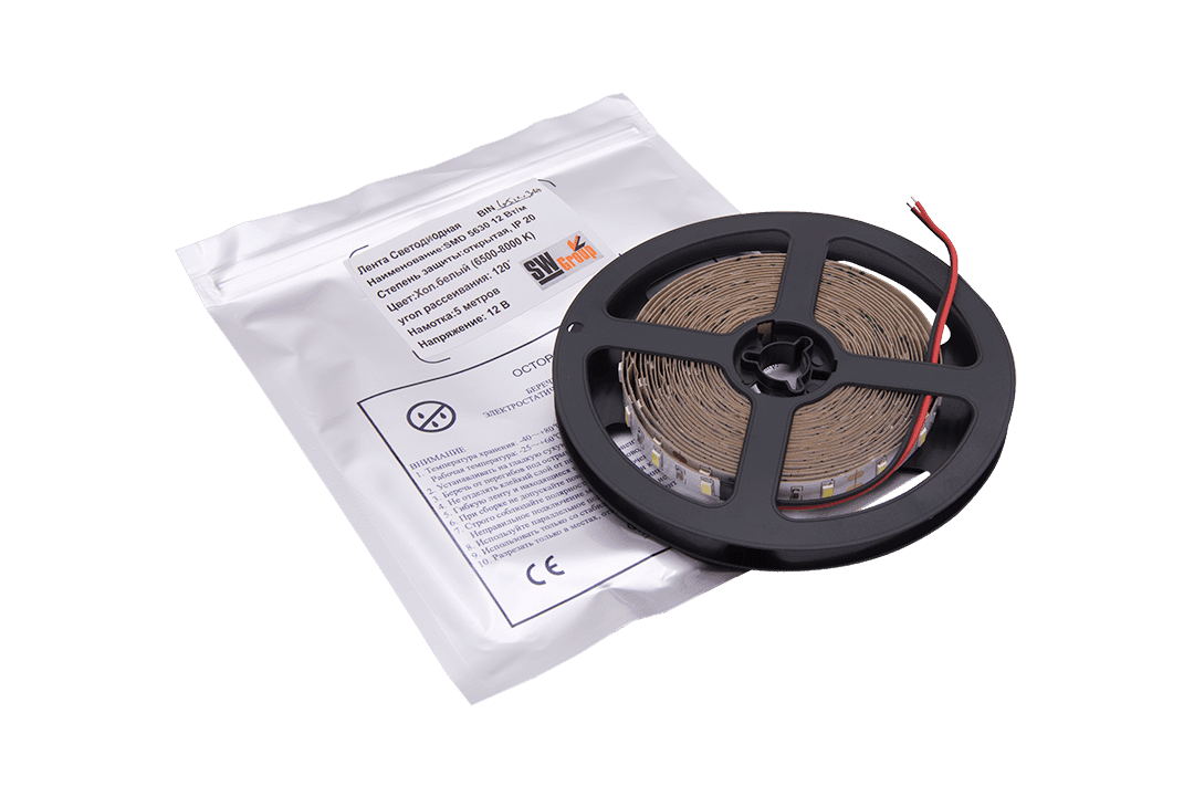 Светодиодная лента SWG SWG660-12-12-W 001688