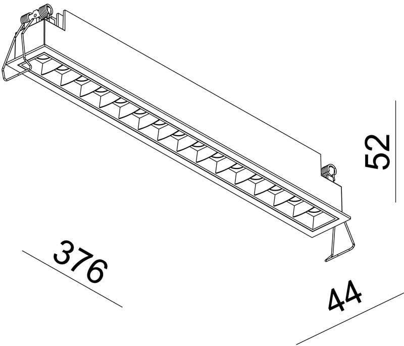 Встраиваемый светильник Deko-Light Ceti 565252