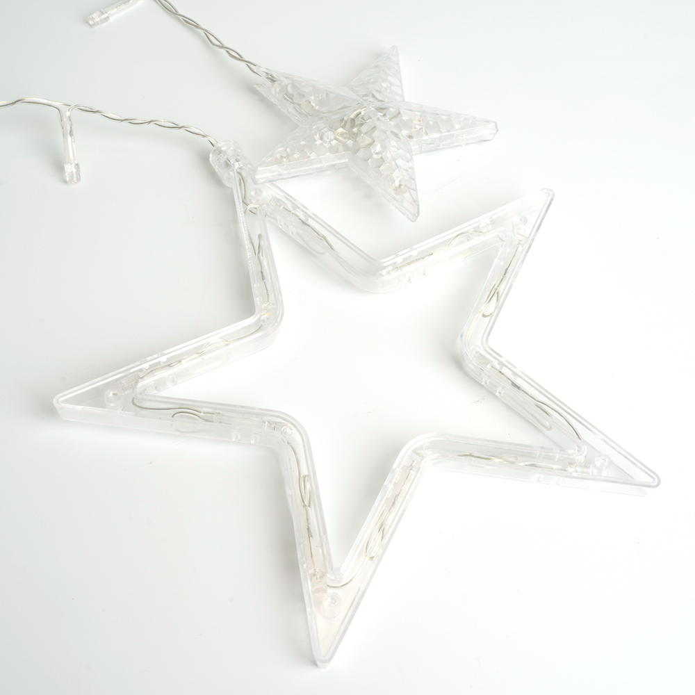 Светодиодная гирлянда бахрома Звезды Feron CL29 48613