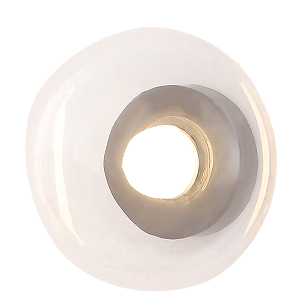 Настенный светильник Crystal Lux BOSQUE AP1 BLACK/TRANSPARENT