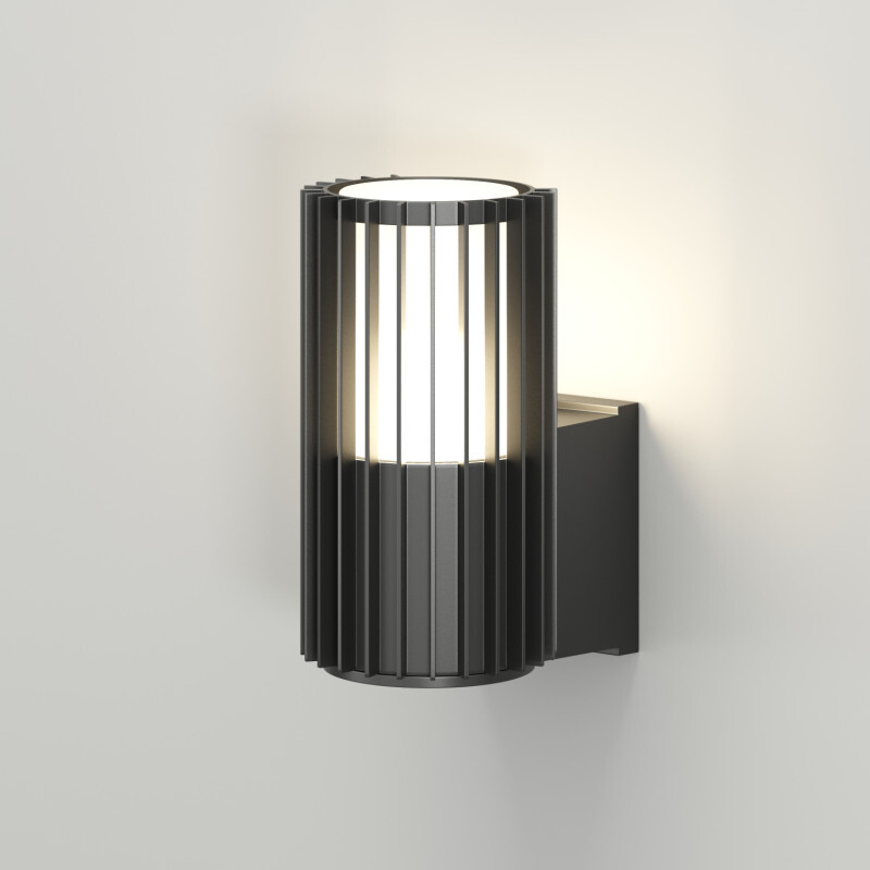 Уличный настенный светильник Denkirs Farsun DK9722-BK