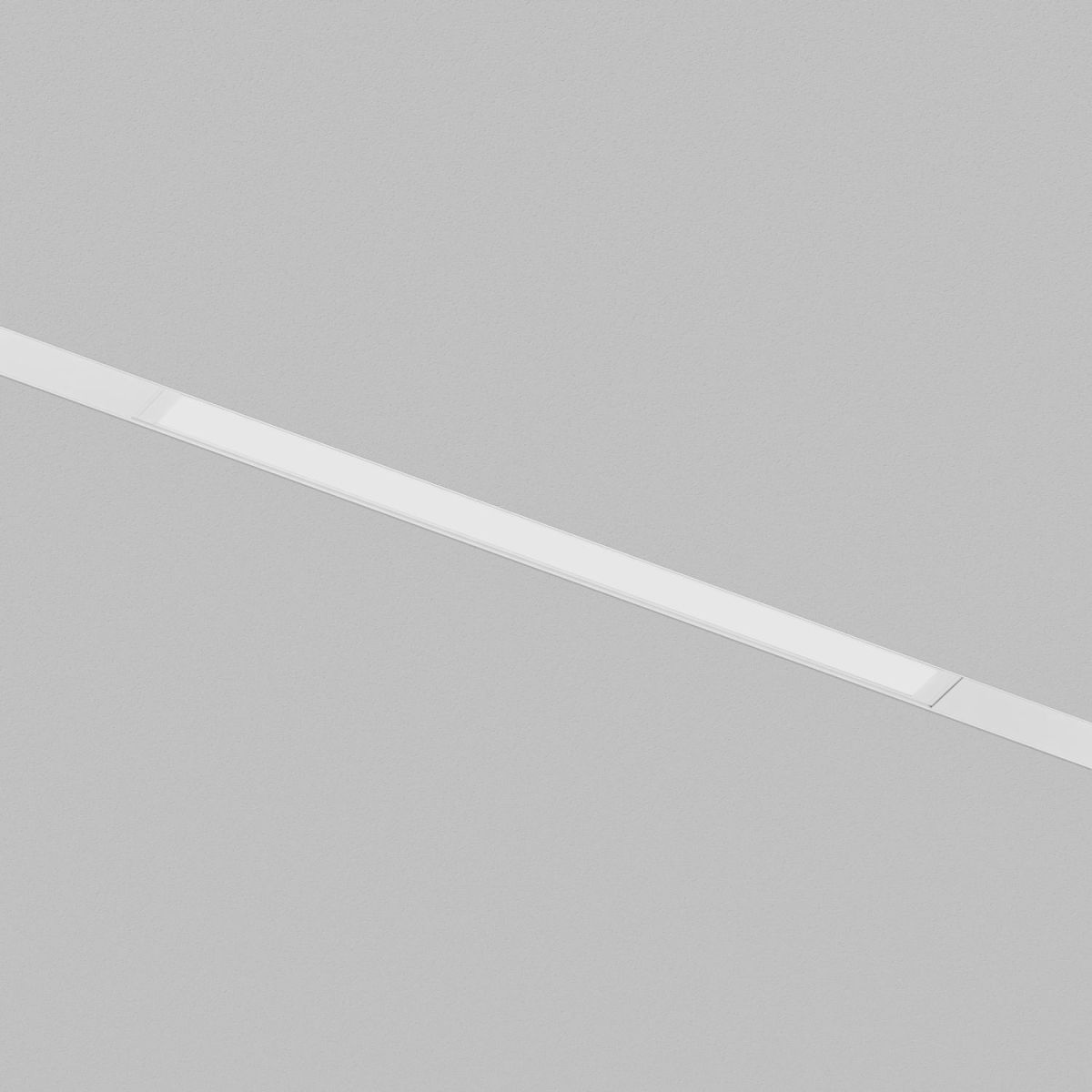 Трековый однофазный светильник Denkirs Simple Linear DK8104-WH