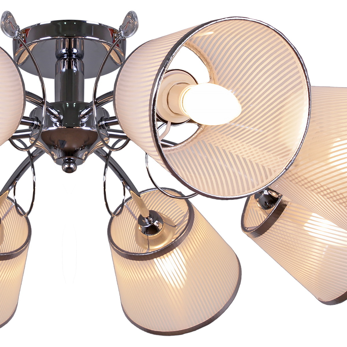 Люстра на штанге Illumico IL0338-8CSQ-29 CR