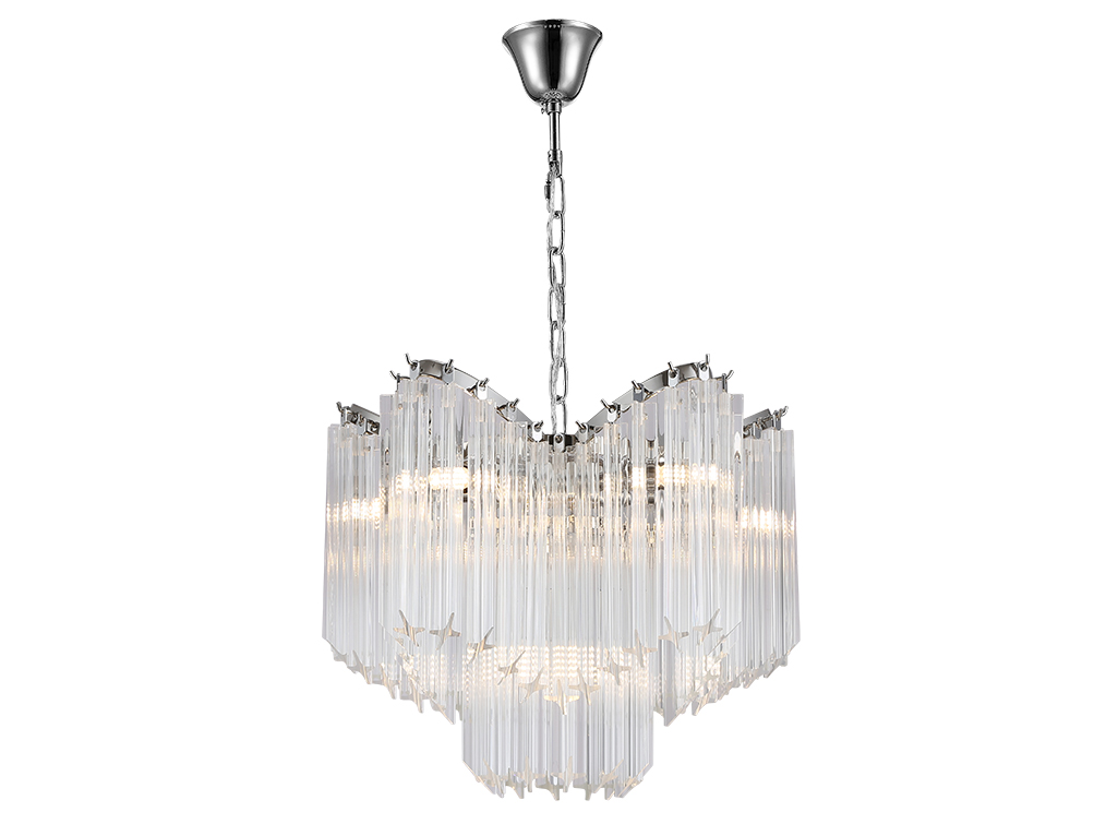 Подвесная люстра Newport Amanda 8906/C nickel М0070328