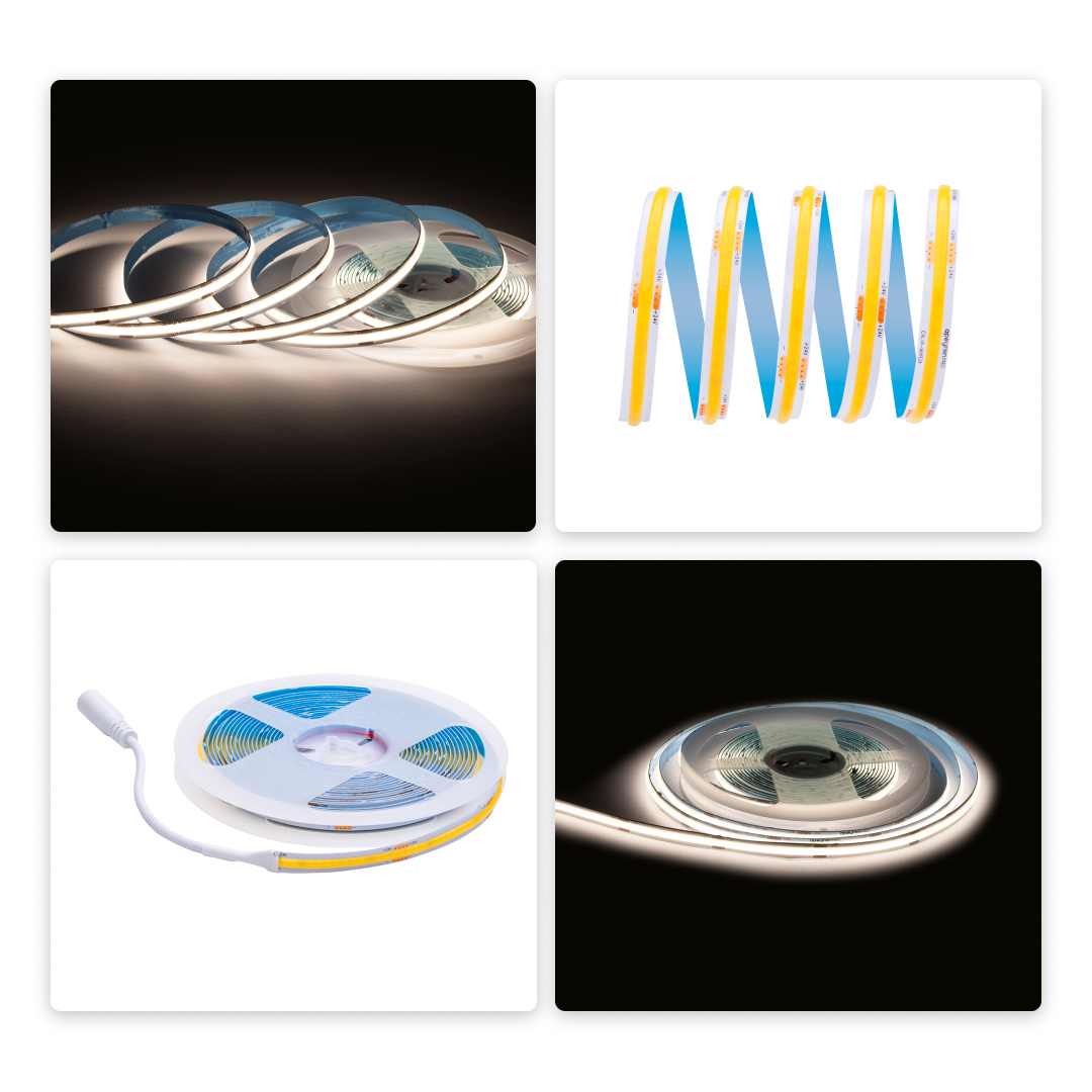 Светодиодная лента Apeyron 24В COB 15Вт/м 4000К 5м IP20 00-481