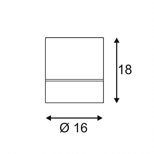 Потолочный светильник SLV Kardamod Round ES111 Double 117180
