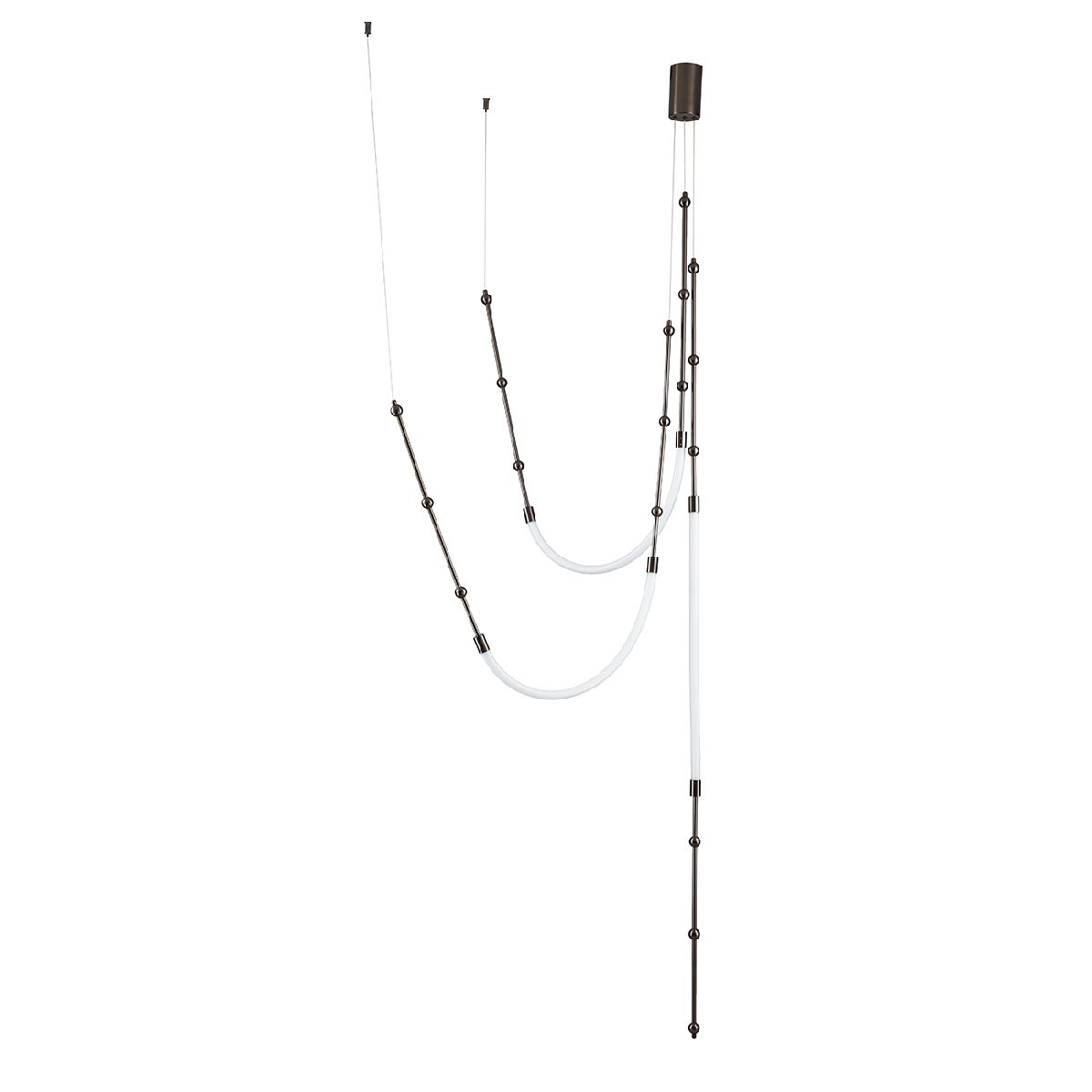 Подвесная люстра Indigo Corda 14010/3P Chrome V000061L