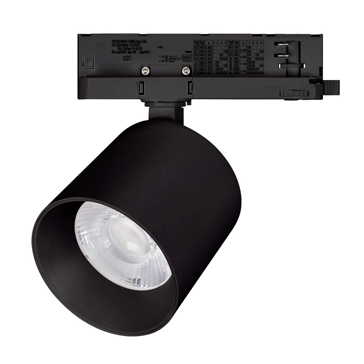 Трековый трехфазный светильник Arlight LGD-DYKE-4TR-R100-36W Day4000 (BK, 38 deg, 230V) 052292