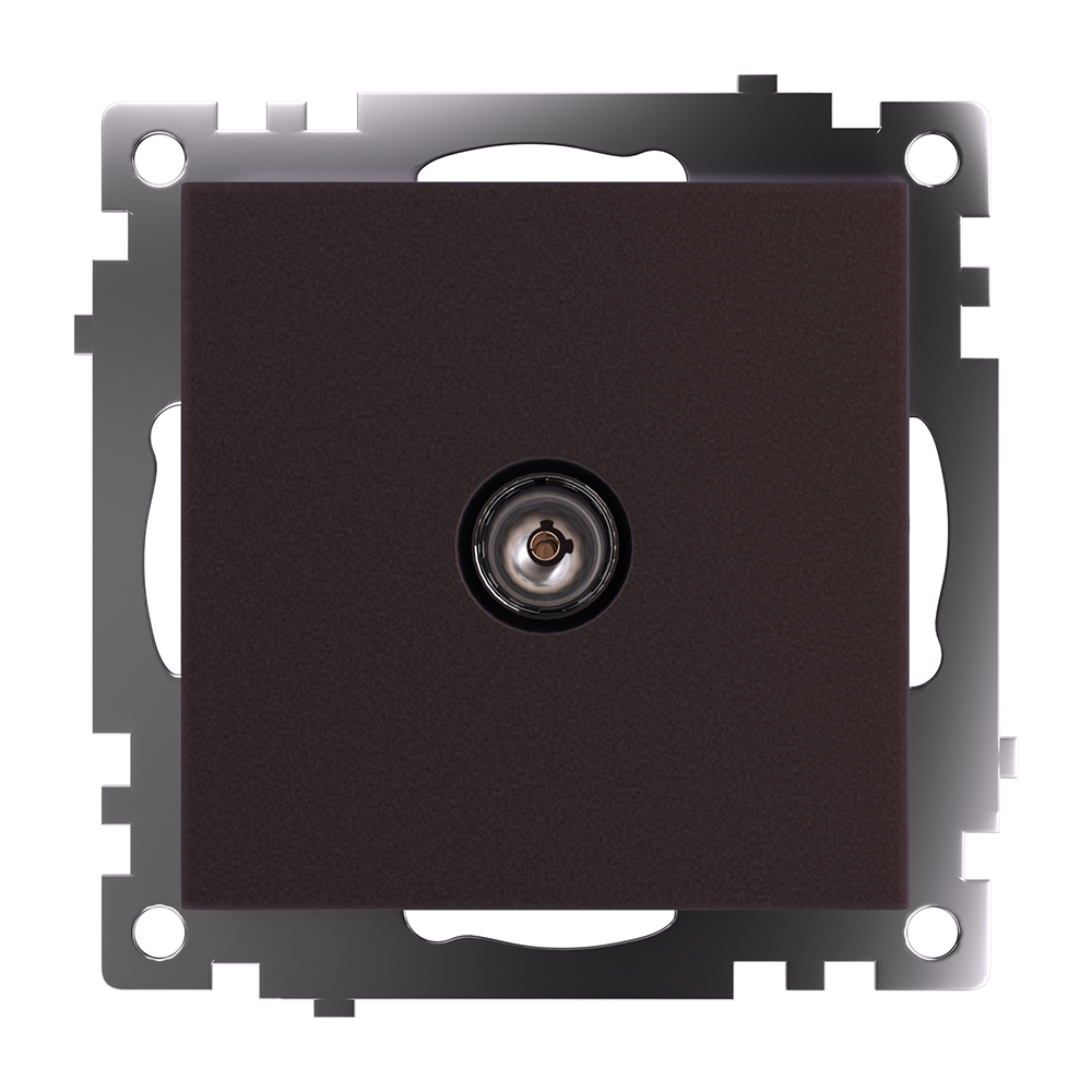 Розетка телевизионная 1-местная Stekker Катрин GLS00-7108-04 49024