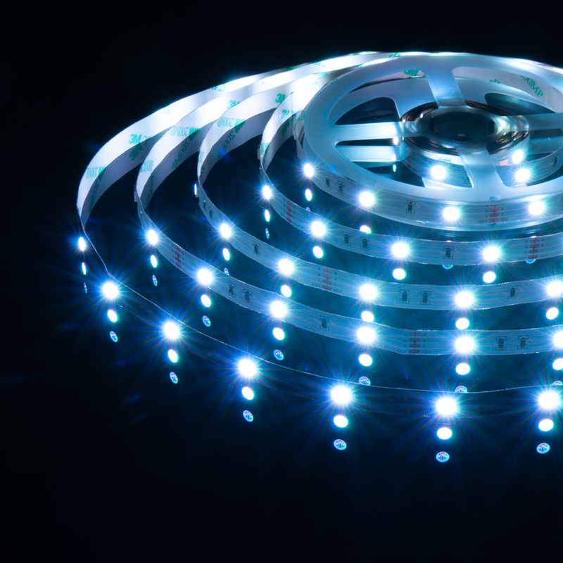 Светодиодная лента Elektrostandard 12V 7,2W 30Led 5050 IP20 RGB, 5м 4690389040160