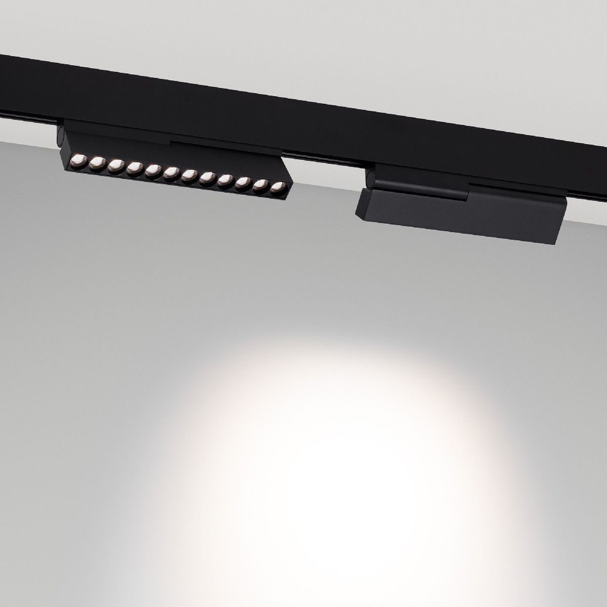 Трековый магнитный светильники Arlight MAG-ORIENT-DOTS-FOLD-S230-12W Day4000-MIX 047139