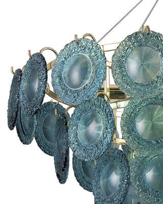 Потолочная люстра Lumien Hall Антеро 3009/8P-DGD-TRQ