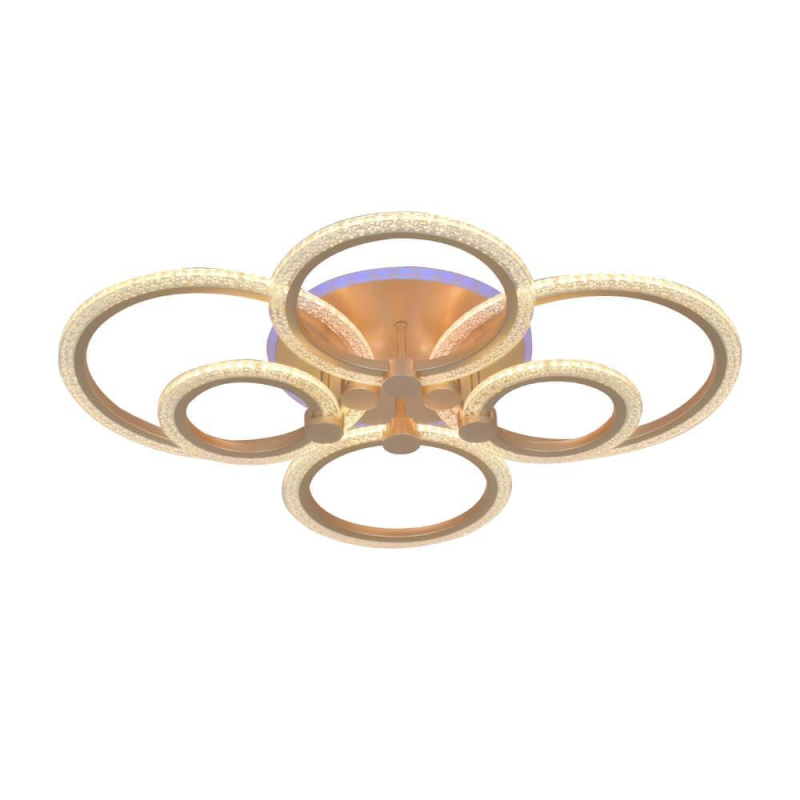 Потолочная люстра Seven Fires Ejlev SF7059/7C-SGD-BL