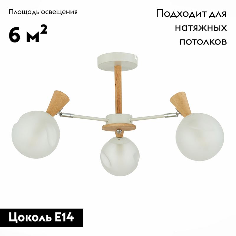 Потолочная люстра Evoluce Catania SLE220702-03