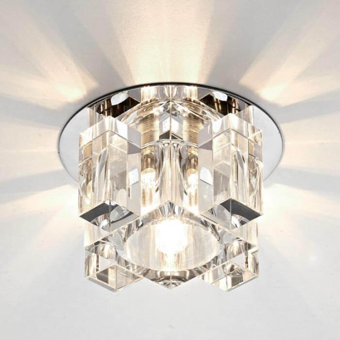 Встраиваемый светильник Ambrella Light Desing D1037 CL/CL/CH