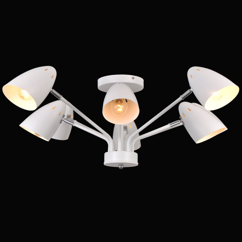 Люстра на штанге Natali Kovaltseva 75085/8C WHITE