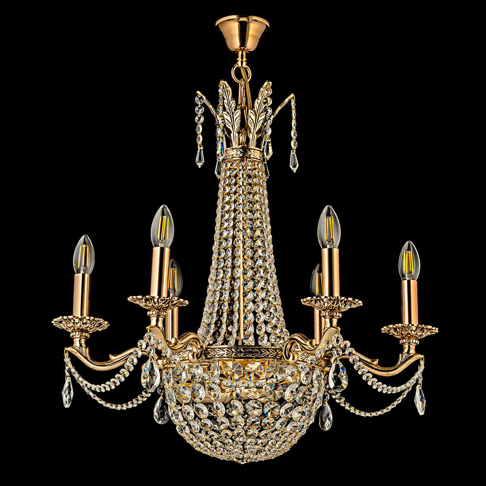 Подвесная люстра Arti Lampadari Amelia E 1.6.6.502 GB