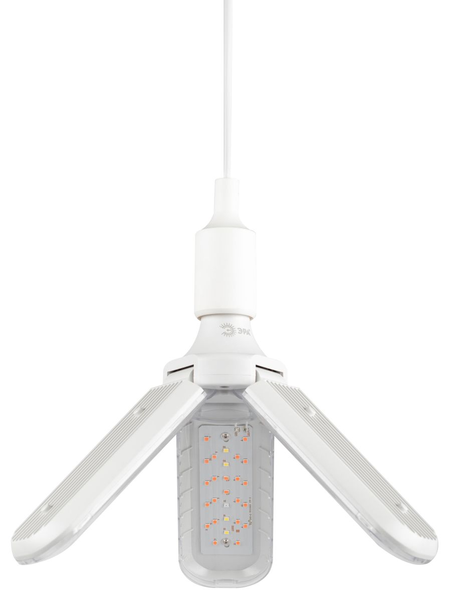 Светодиодная фитолампа для растений Эра ФИТО-30W-PL-E27-GR Б0064542