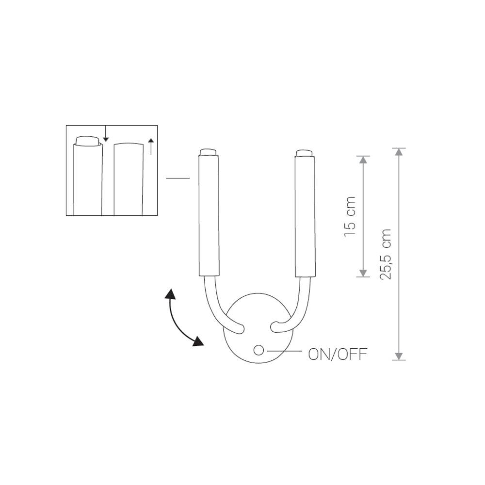 Бра Nowodvorski STALACTITE 8354