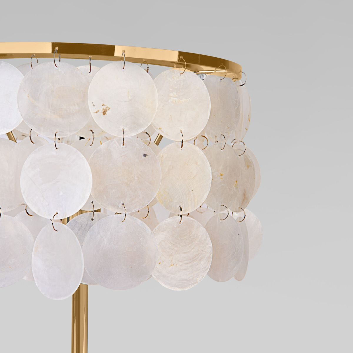 Настольная лампа Eurosvet Sandra 208101 латунь/перламутр a071168