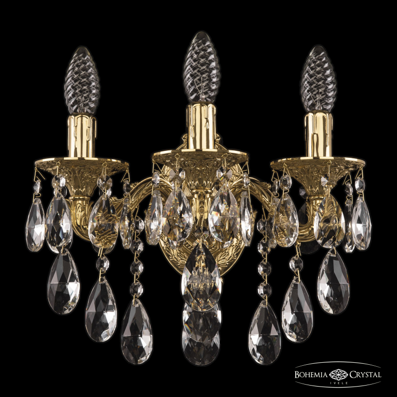 Бра Bohemia Ivele Crystal Florence 7102B11/3/125 B G