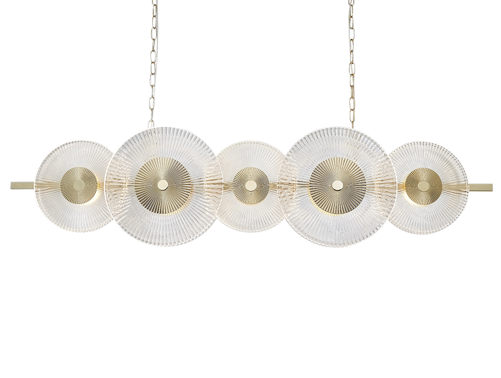 Подвесная люстра Newport 4545+5/S gold М0068706