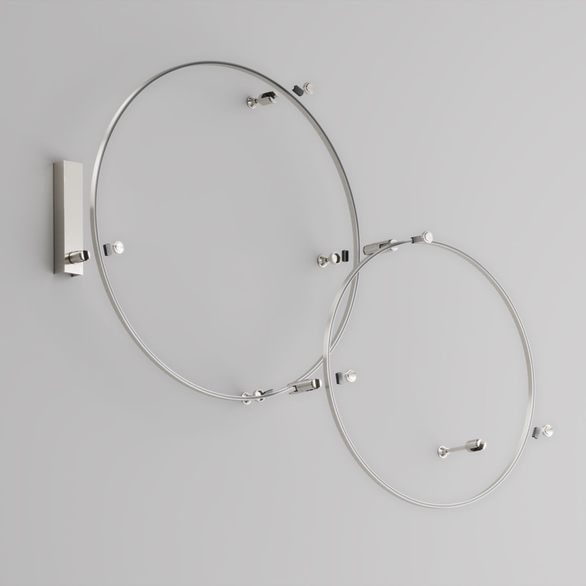 Шинопровод накладной/подвесной Maytoni Flarity TRX154-R-D650-PT