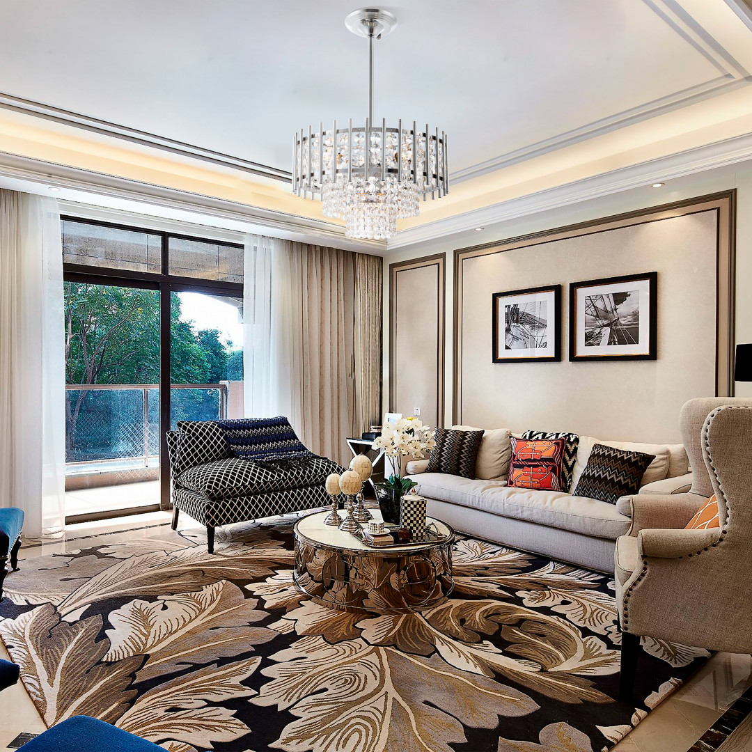 Люстра на штанге Arte Milano Sorrento 376109/6/300/390 CR