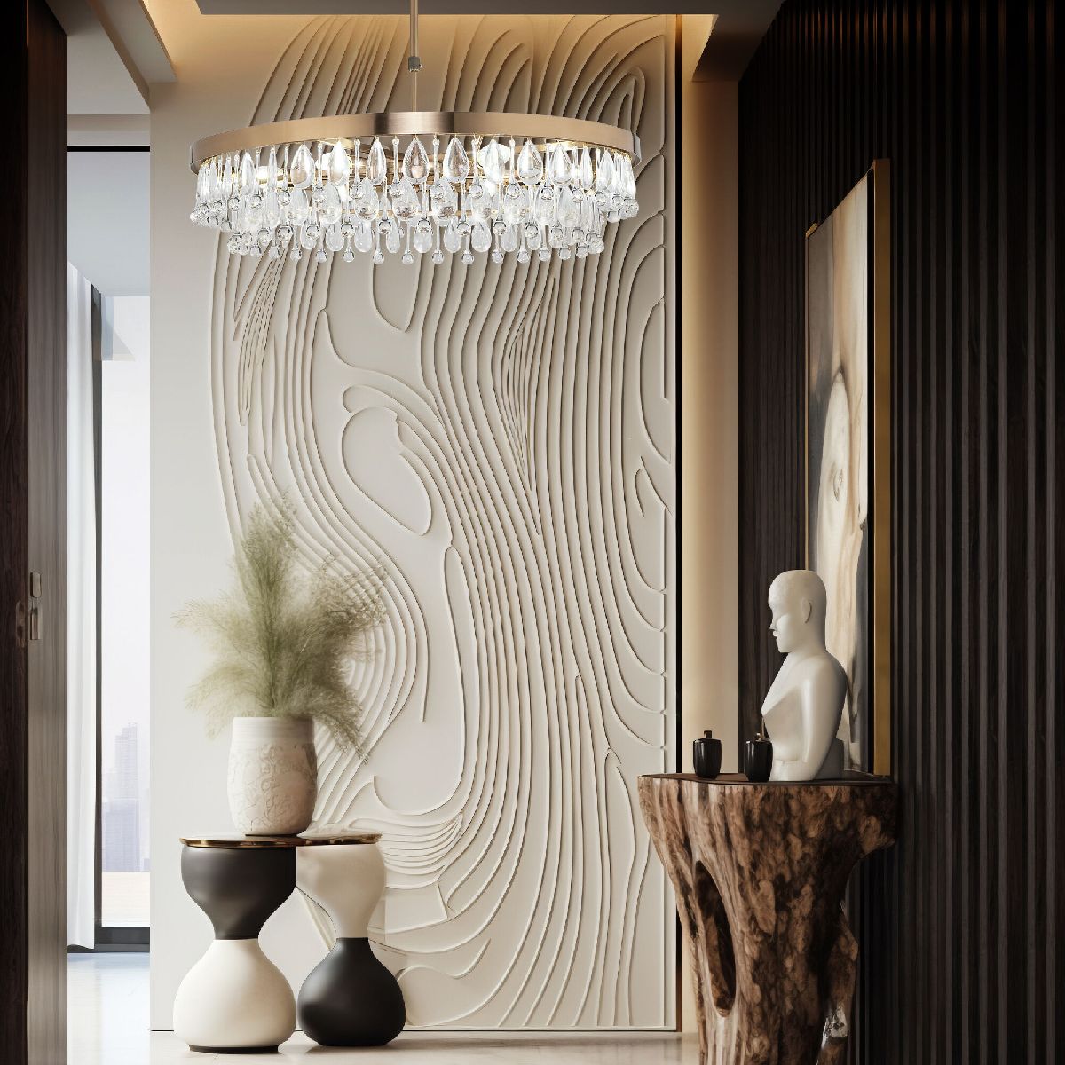 Подвесная люстра Eurosvet Sophie 60165/6 латунь Smart a065754