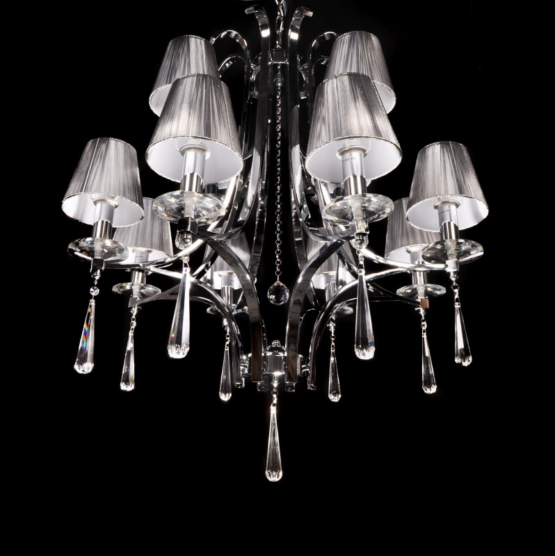 Подвесная люстра Lumina Deco Venisia LDP 8810-12 SL