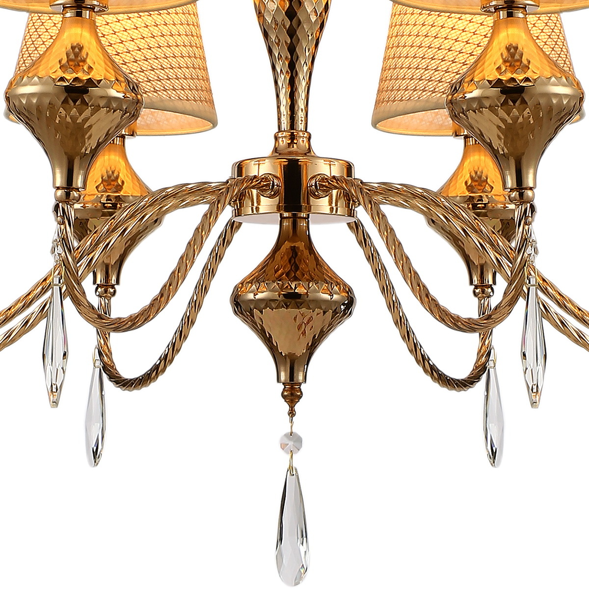 Подвесная люстра Illumico IL6176-8P-27 GD