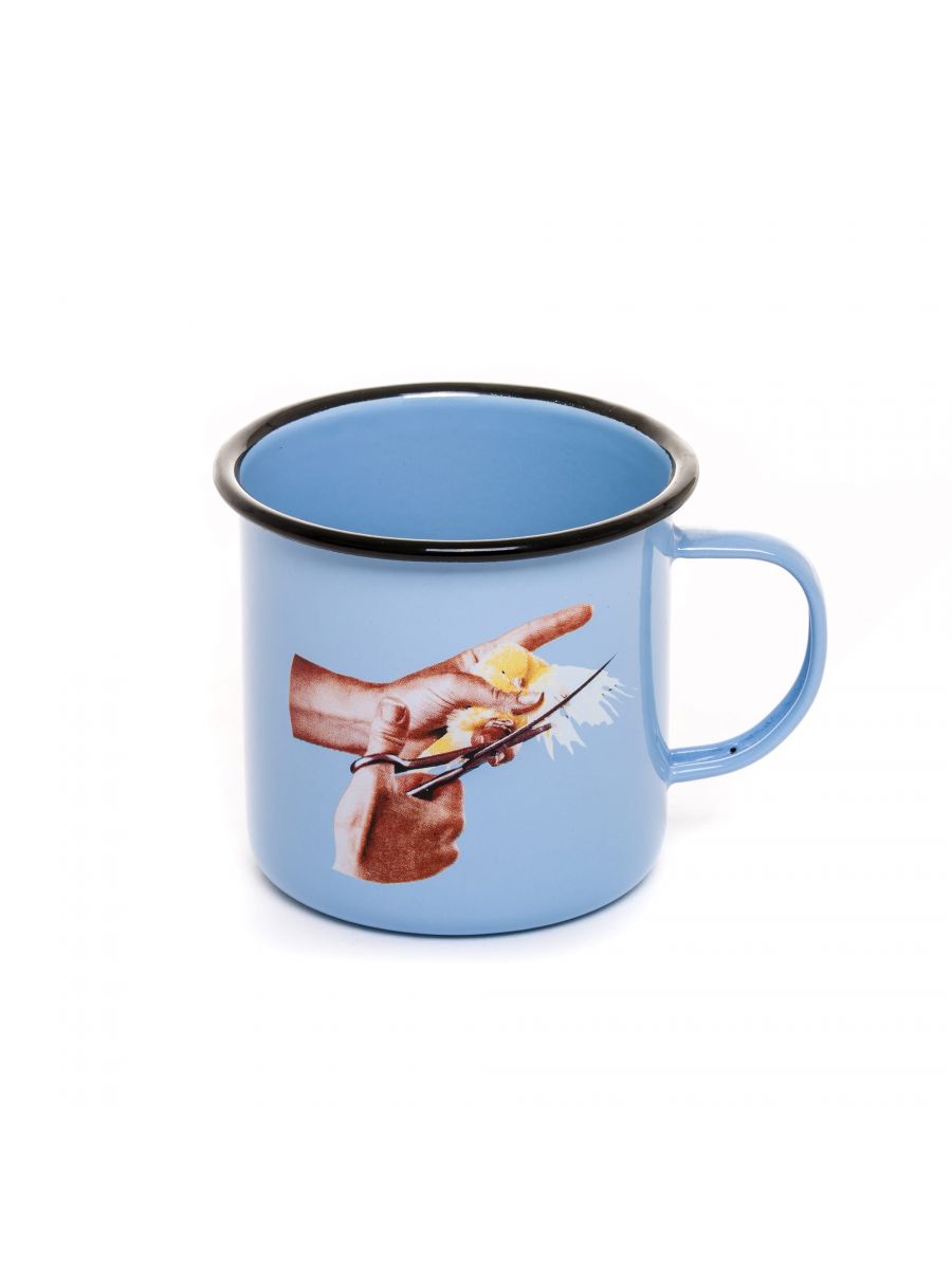 Кружка Mug Bird Seletti Toiletpaper Enamel 16860