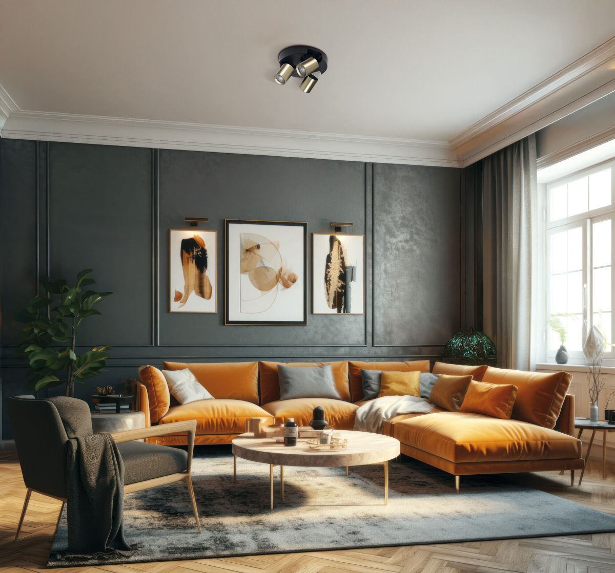 Накладной спот Kanlux Laurin 38962