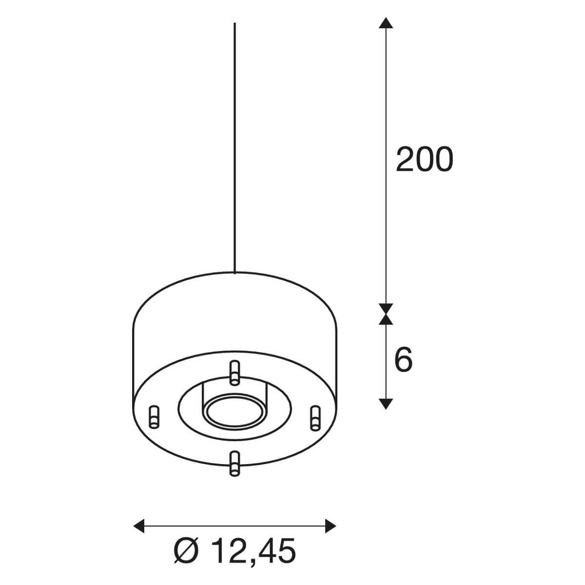 Подвесной светильник SLV Para Dome 1002053