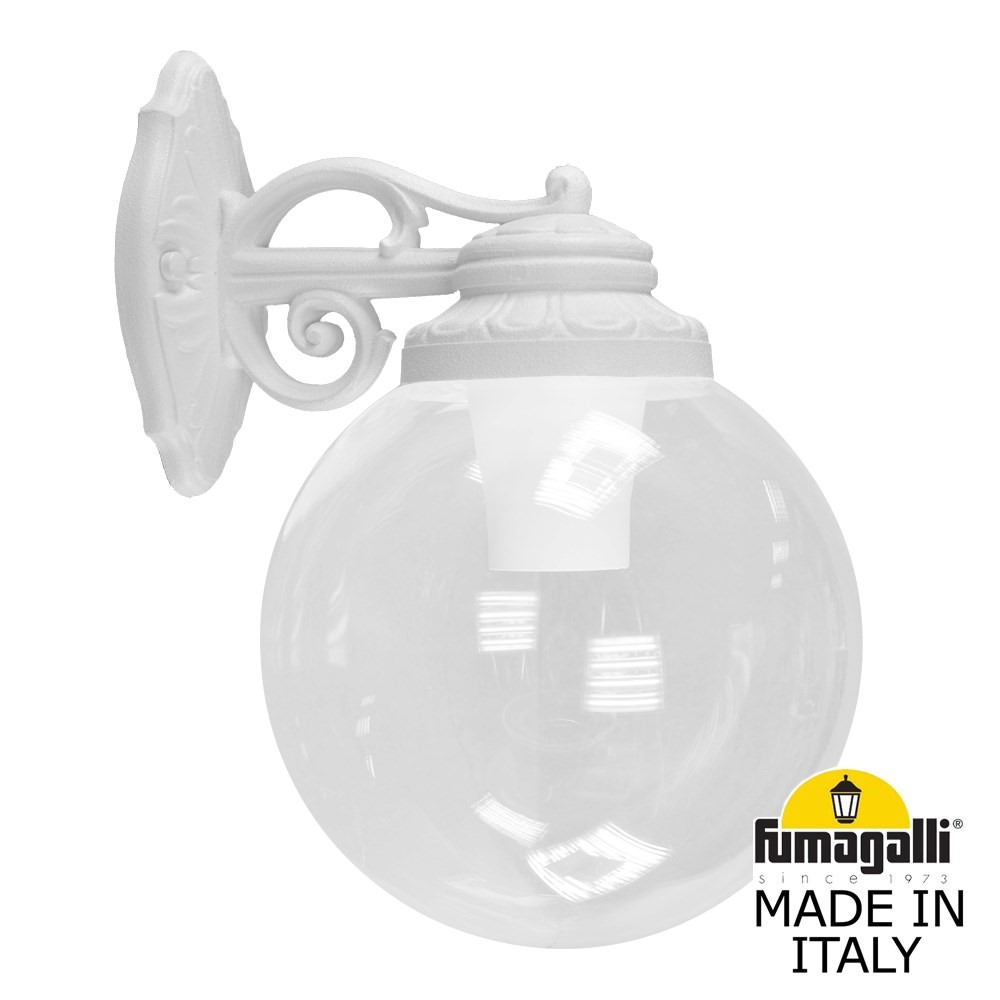 Уличный настенный светильник шар Fumagalli Globe 250 G25.131.000.WXF1RDN