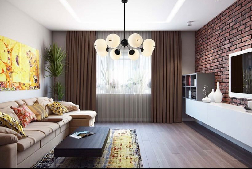 Люстра на штанге Elvan LU-9326/8-6W-WW-BkWh