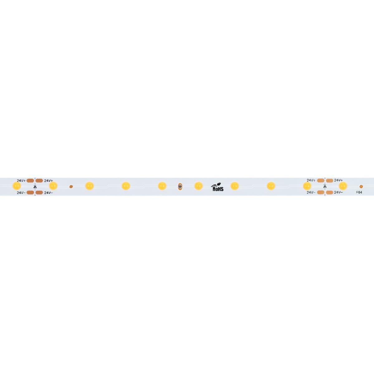 Светодиодная лента Arlight COB-X64-8mm 24V Warm3000 (4.8 W/m, IP20, DOT, 5m) 036837