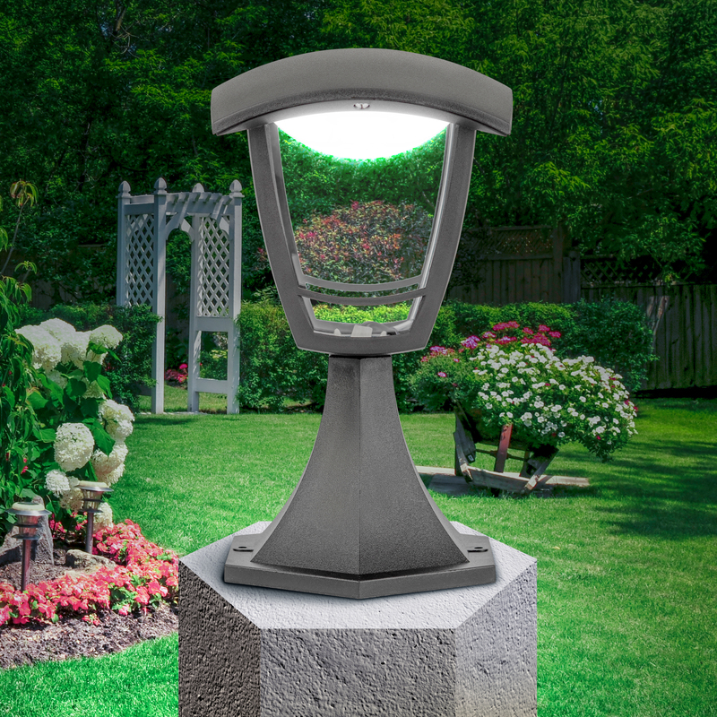 Ландшафтный светильник Эра ДТУ 07-8-001 У1 «Валенсия» серый Б0057506