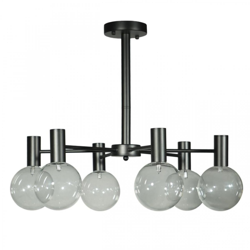 Люстра на штанге Loft IT Tiara 10045/6 Black