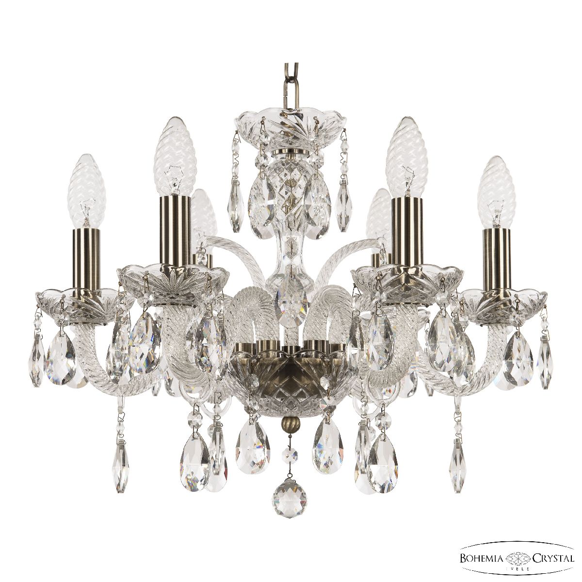 Подвесная люстра Bohemia Ivele Crystal 118/6/141 Pa