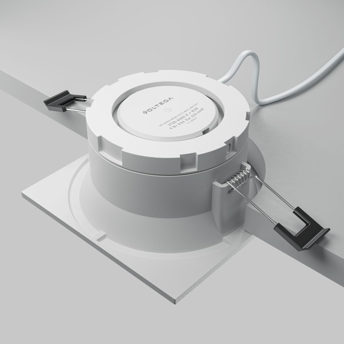 Встраиваемый светильник Maytoni Technical Share DL126-GX53-SQ-W