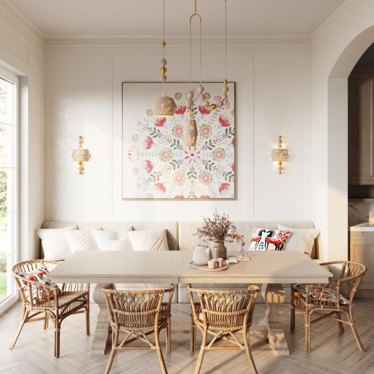 Подвесной светильник Odeon Light Pendant Karelia 5444/1B