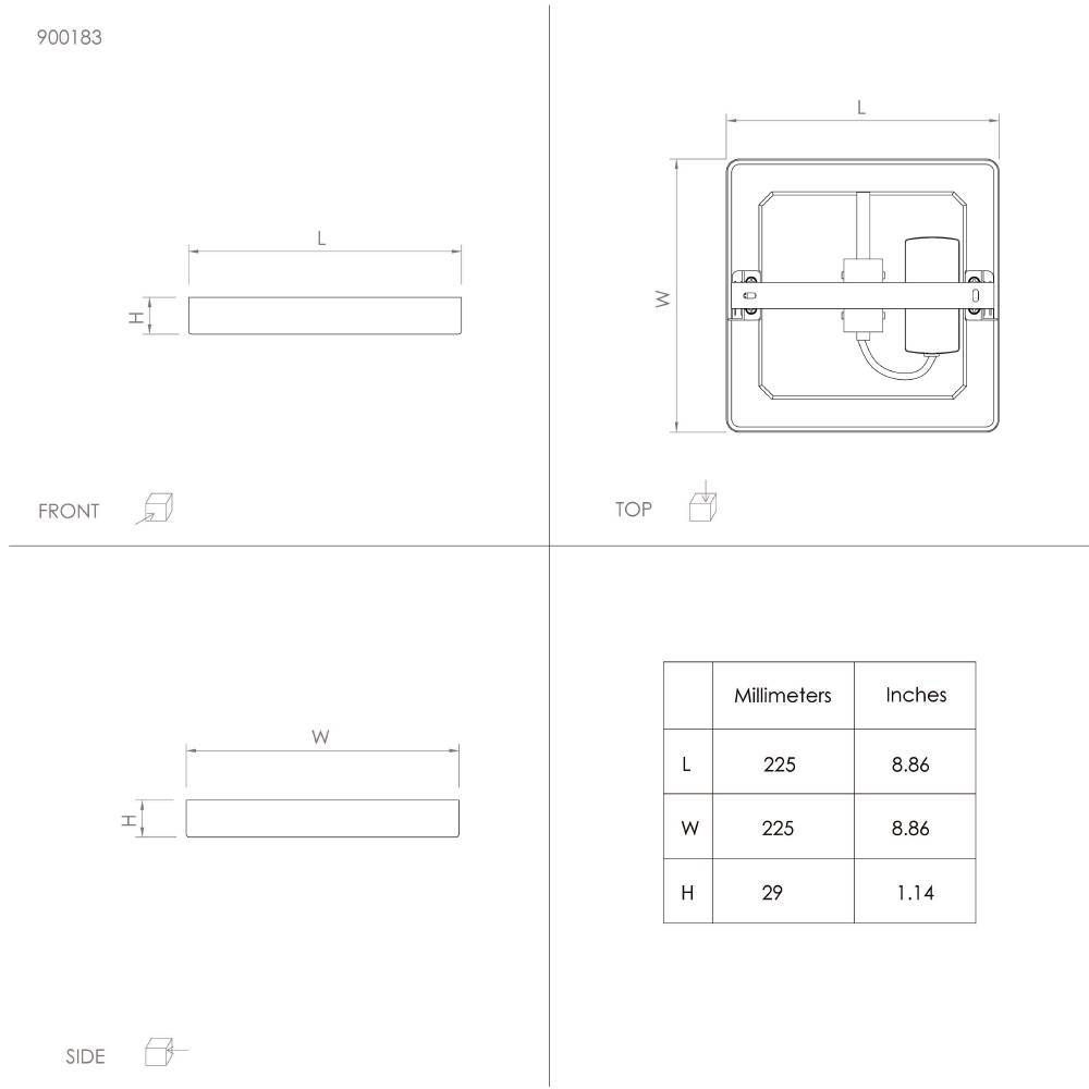 Настенно-потолочный светильник Eglo Fueva 5 900183