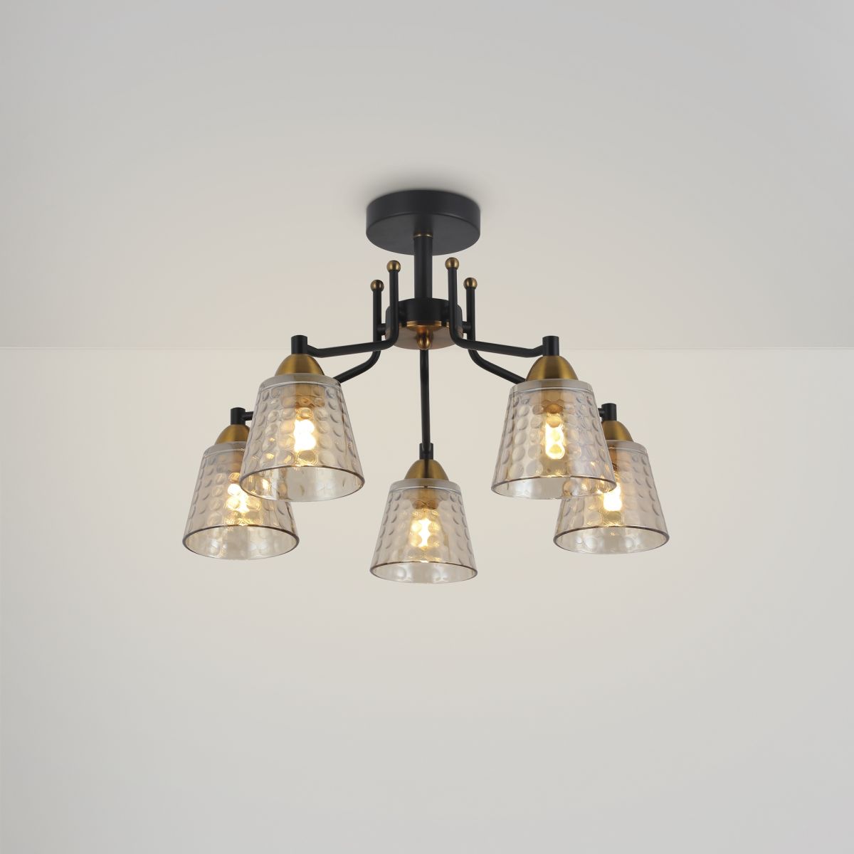 Люстра на штанге Freya Capella FR4017PL-05BBZ