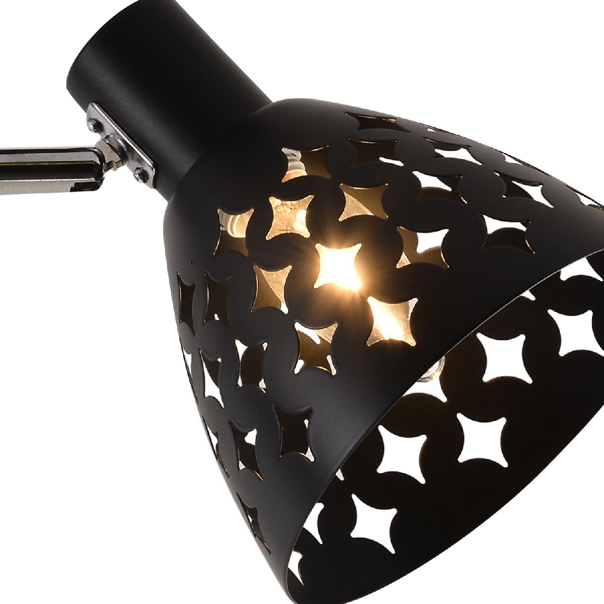 Спот Reluce 01554-3.3-02B BK+CR